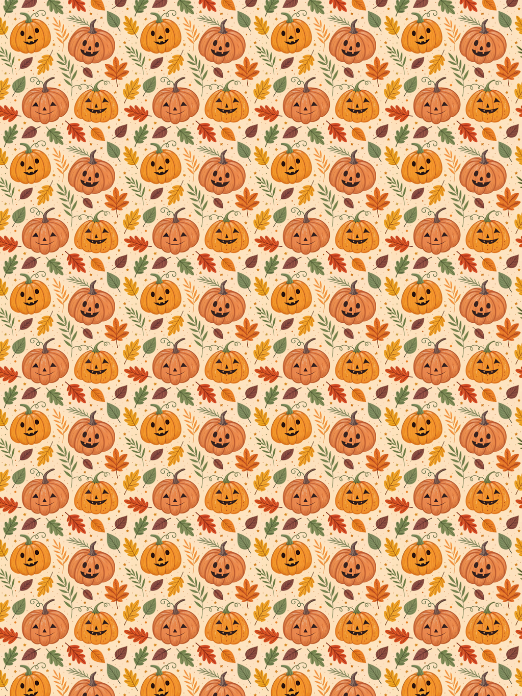 Autumn Pumpkins Tubie Tape | Hypoallergenic