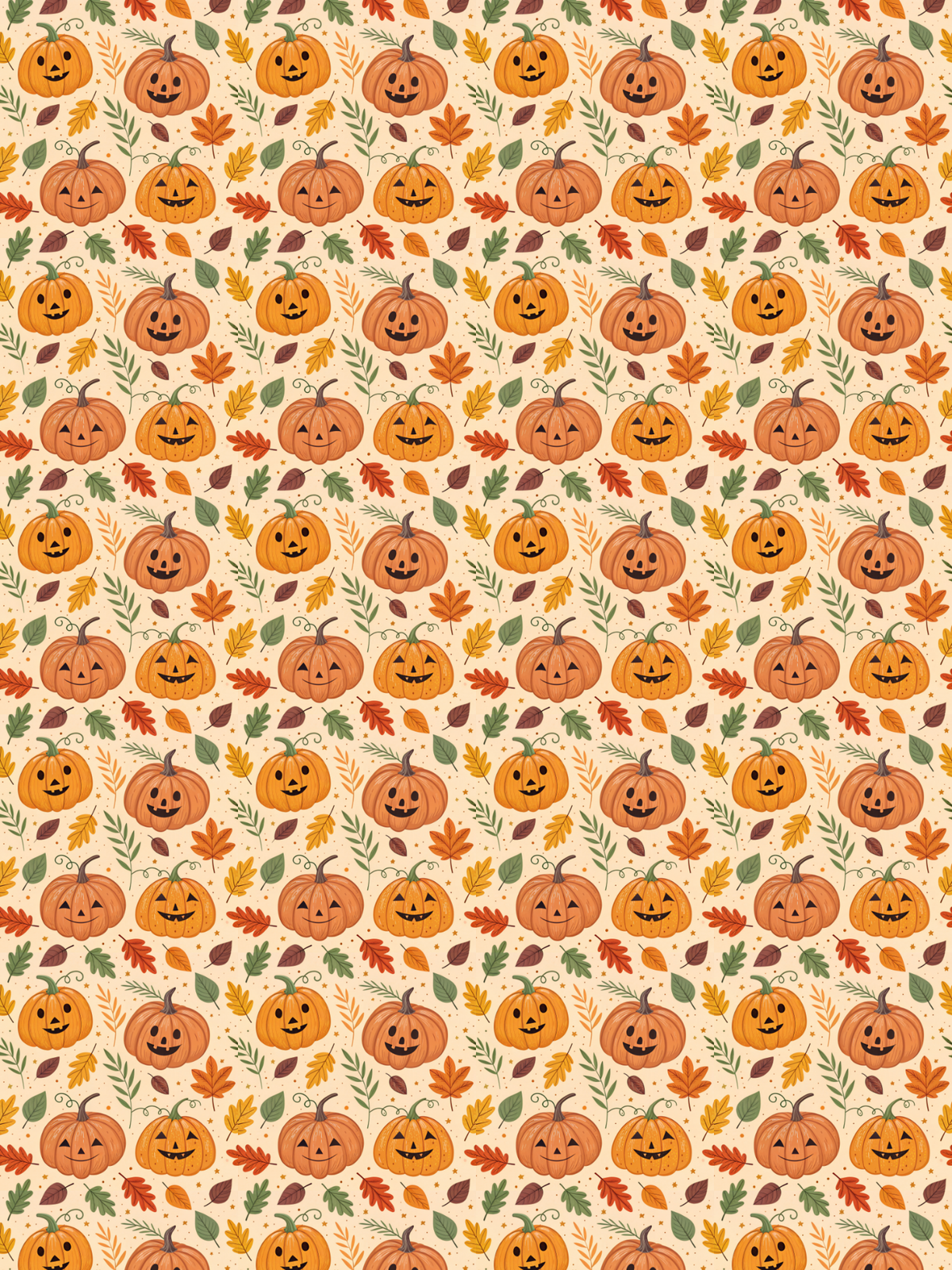 Autumn Pumpkins Tubie Tape | Hypoallergenic
