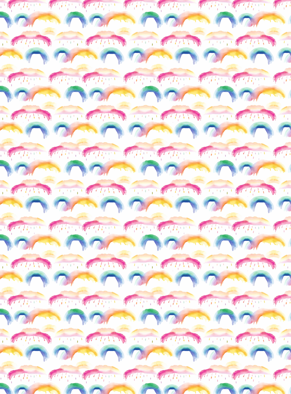 Rainbow Print Tubie Tape | Hypoallergenic