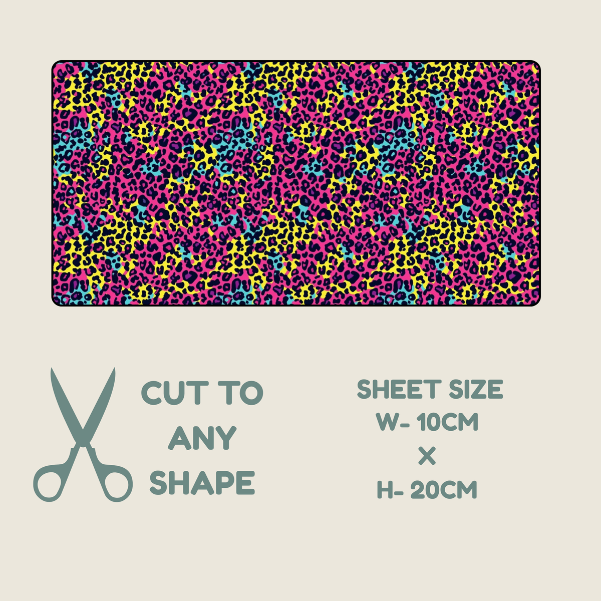 Bright Animal Print Tubie Tape | Hypoallergenic