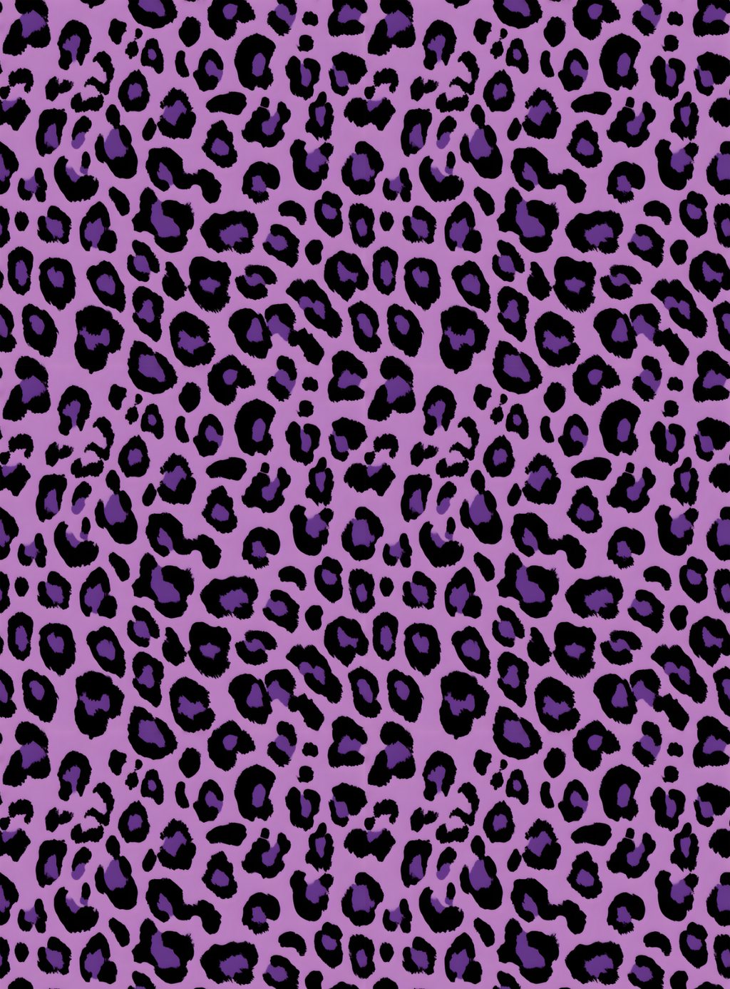 Purple Animal Print Tubie Tape | Hypoallergenic