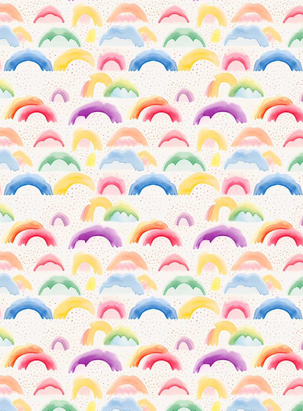 Rainbow Print Tubie Tape | Hypoallergenic