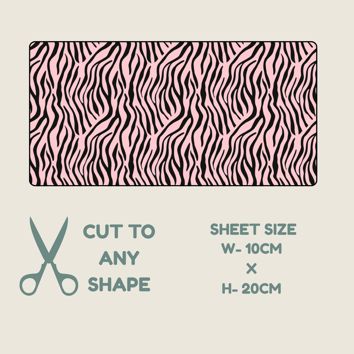 Pastel Animal Print Tubie Tape | Hypoallergenic
