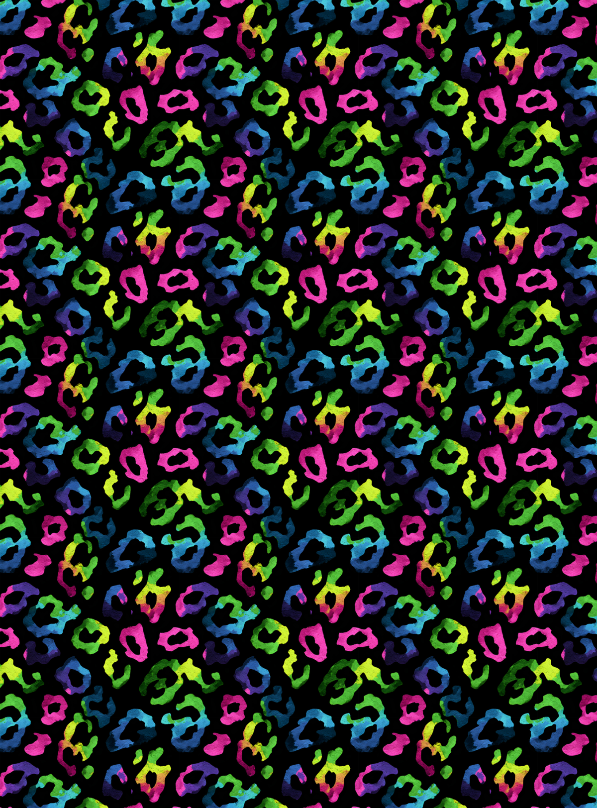 Neon Animal Print Tubie Tape | Hypoallergenic