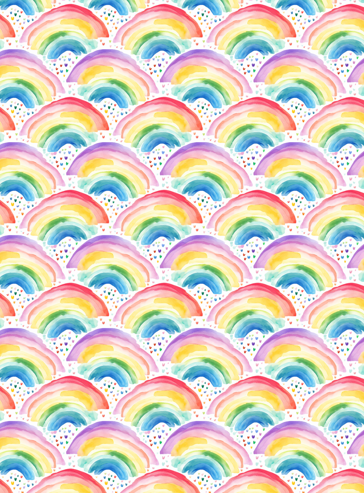 Rainbow Print Tubie Tape | Hypoallergenic