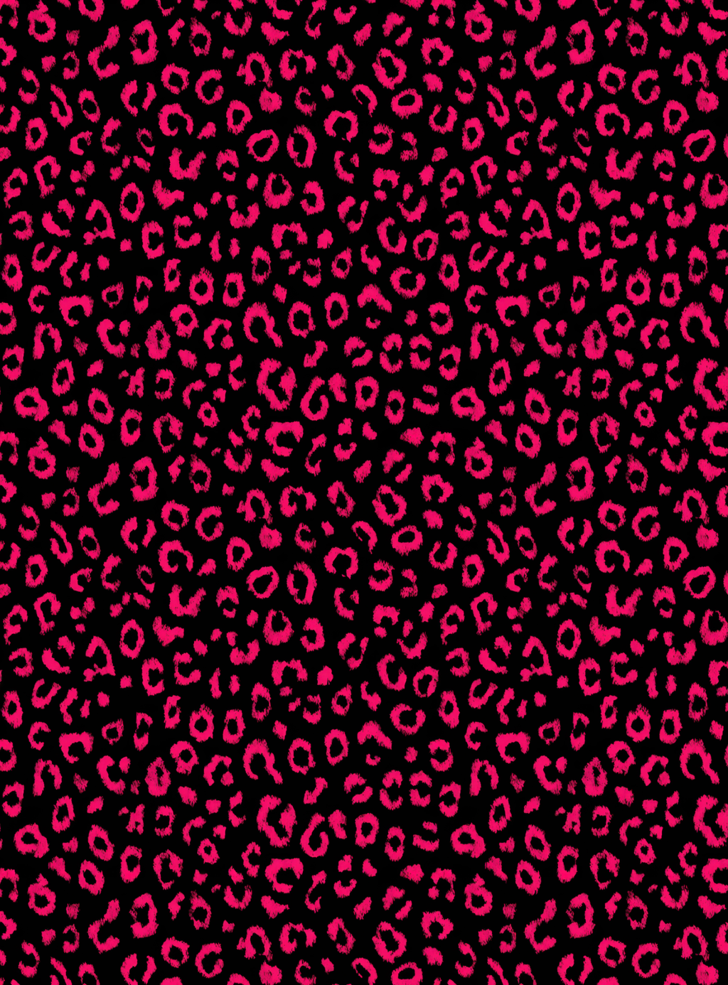 Hot Pink Animal Print Tubie Tape | Hypoallergenic