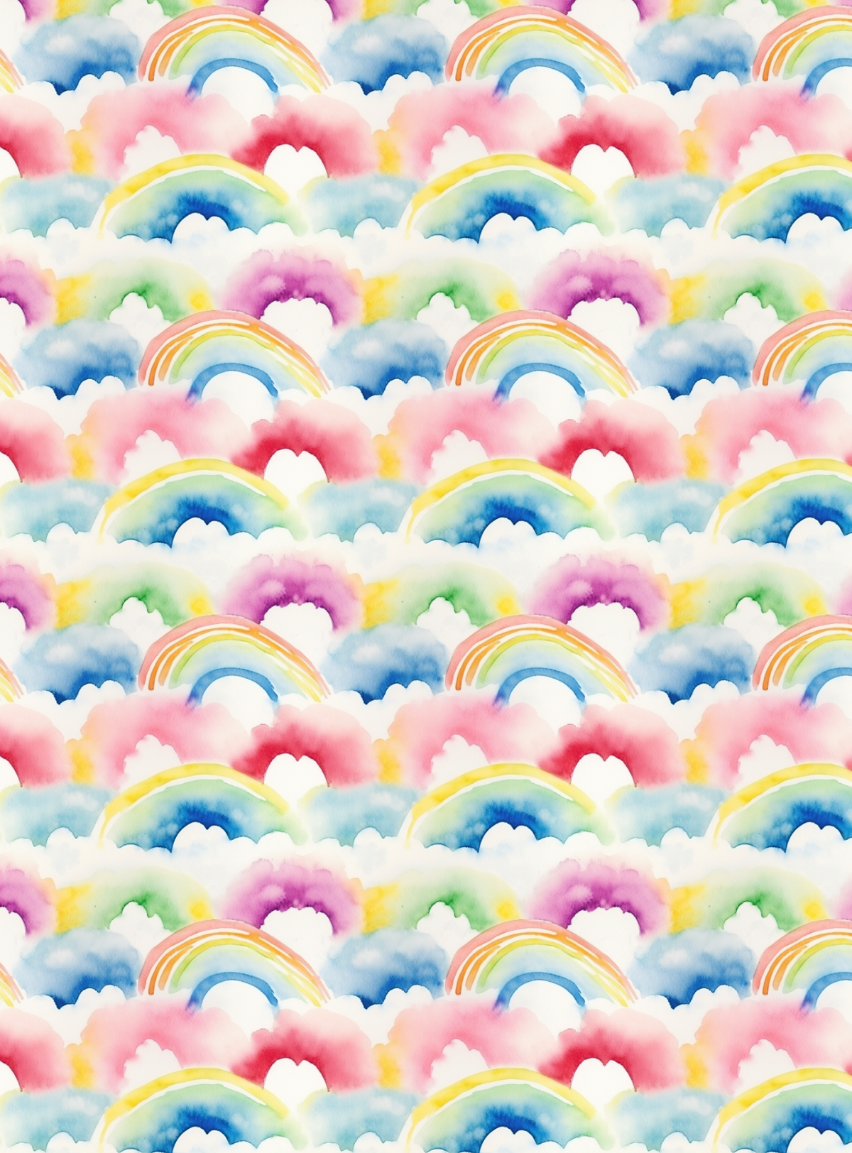 Rainbow Print Tubie Tape | Hypoallergenic