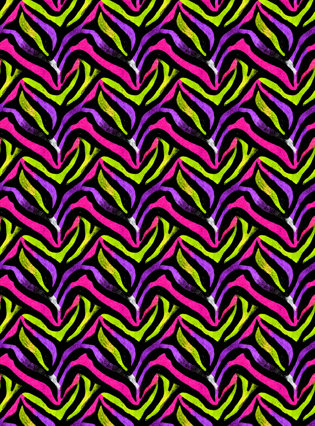 Neon Animal Print Tubie Tape | Hypoallergenic