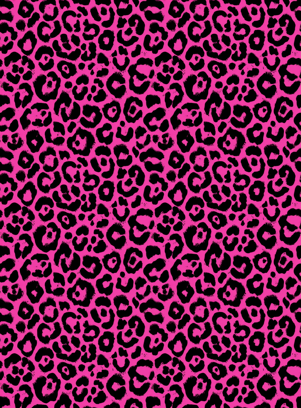 Hot Pink Animal Print Tubie Tape | Hypoallergenic