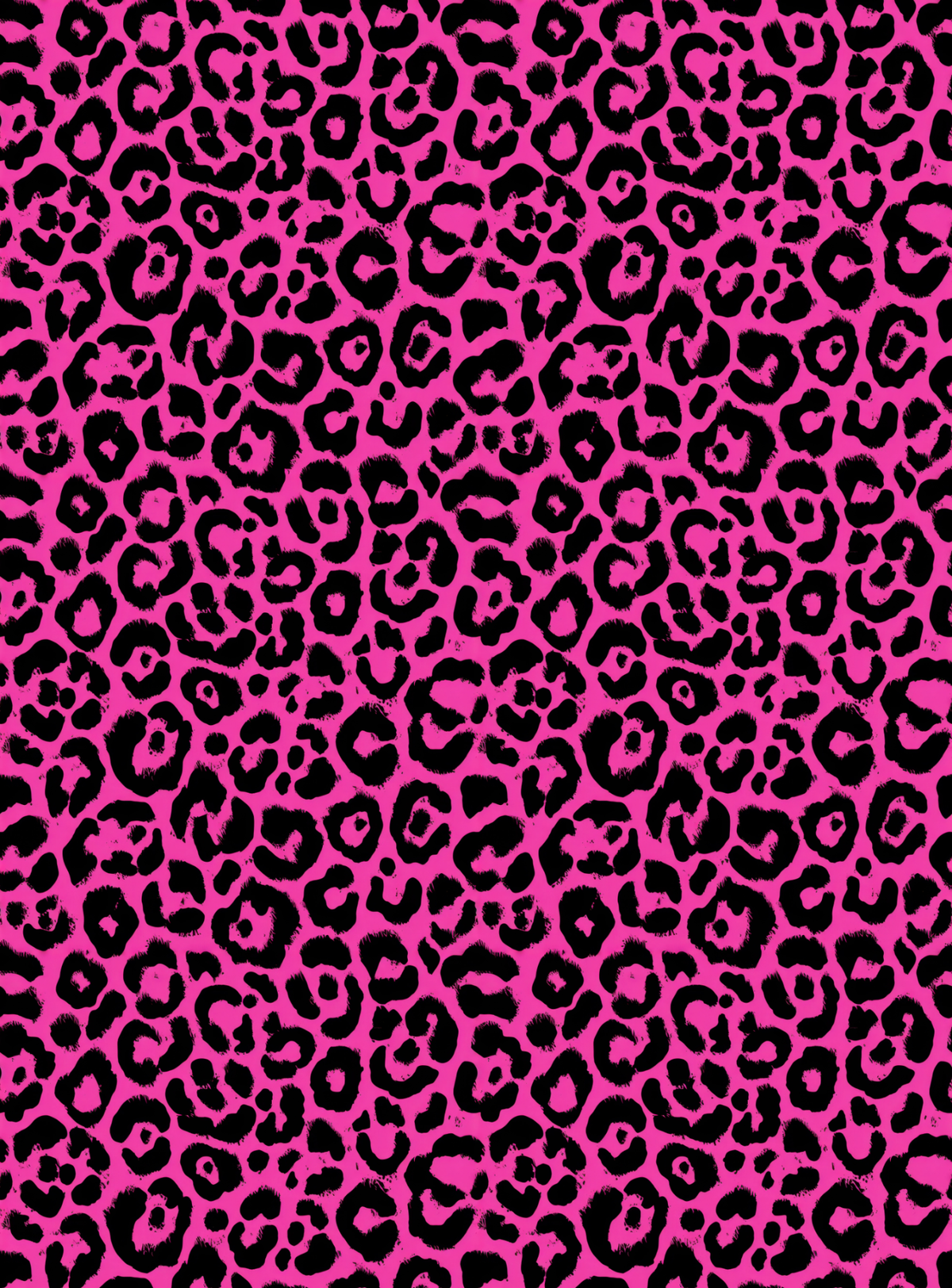 Hot Pink Animal Print Tubie Tape | Hypoallergenic