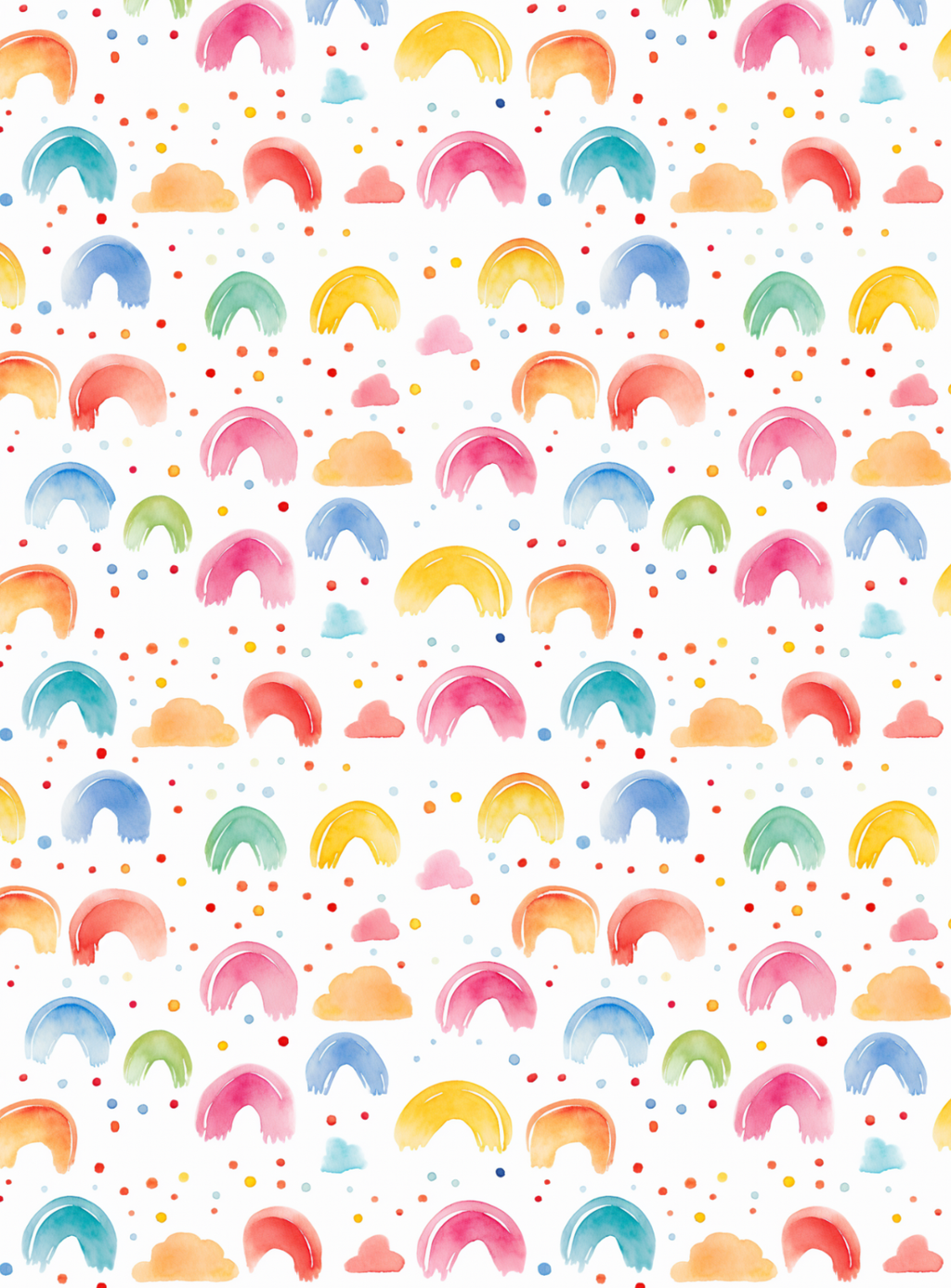 Rainbow Print Tubie Tape | Hypoallergenic