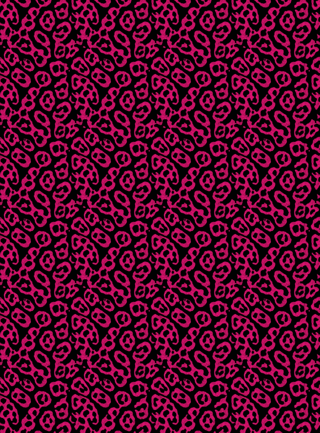 Hot Pink Animal Print Tubie Tape | Hypoallergenic