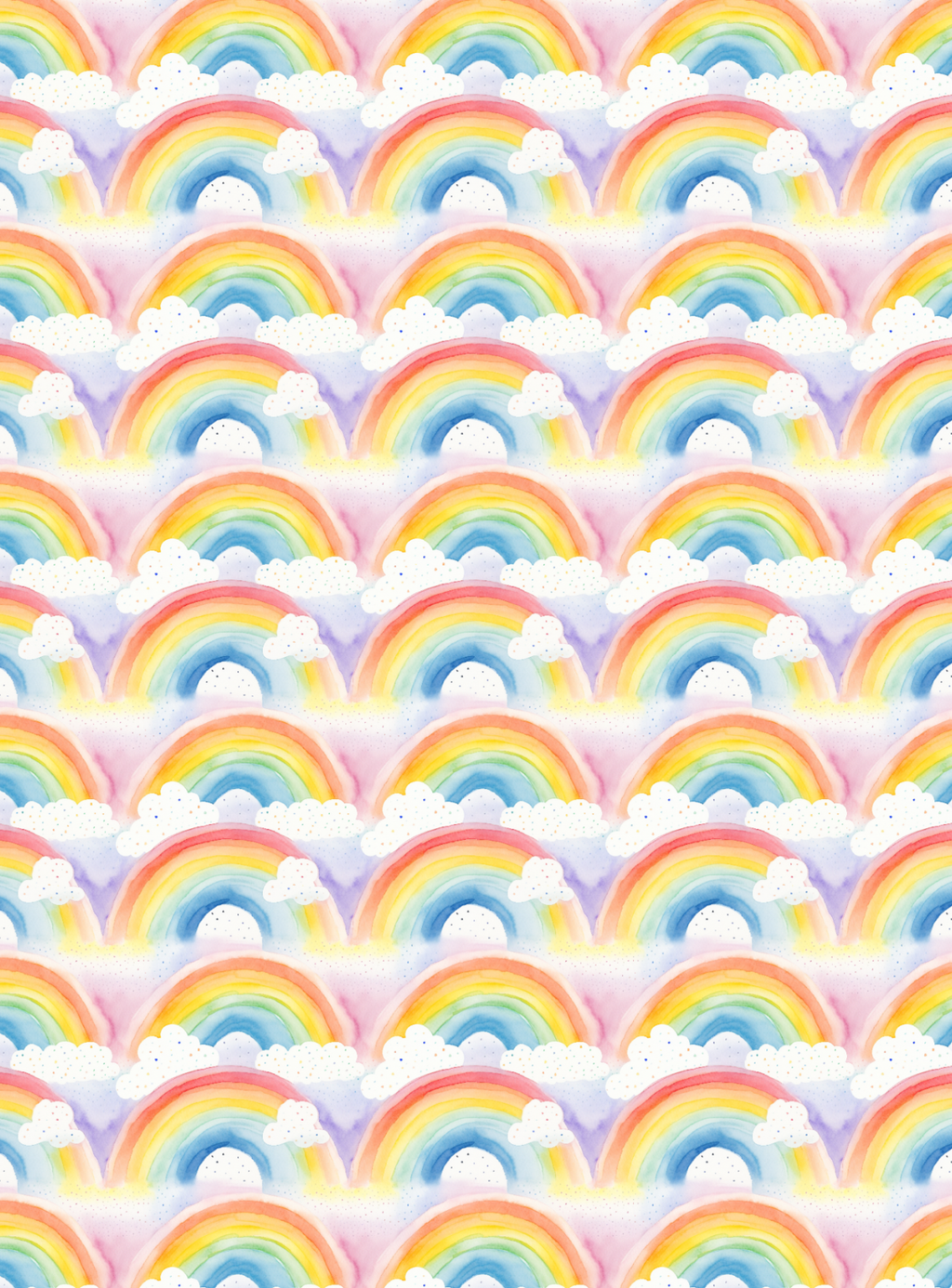 Rainbow Print Tubie Tape | Hypoallergenic