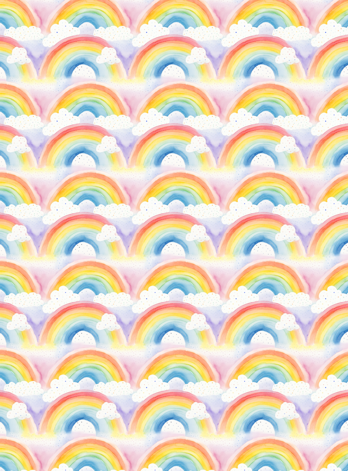 Rainbow Print Tubie Tape | Hypoallergenic