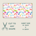 Rainbow Print Tubie Tape | Hypoallergenic