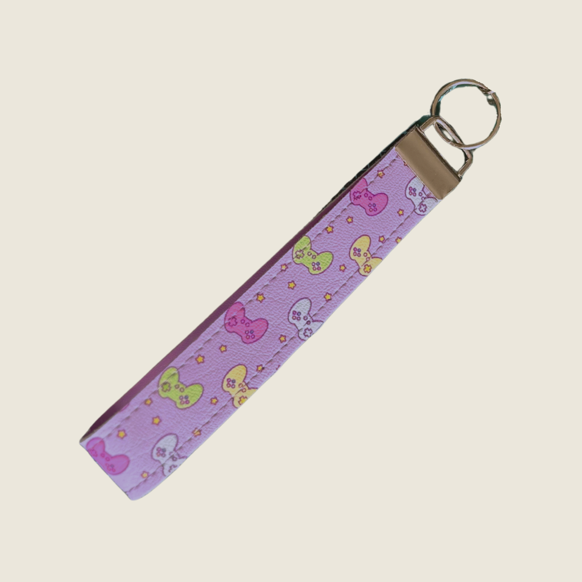 Gamer Girl - Faux Leather Wrist Strap For walking Sticks & Canes