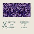 Purple Animal Print Tubie Tape | Hypoallergenic