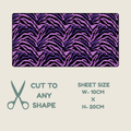 Purple Animal Print Tubie Tape | Hypoallergenic
