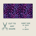 Purple Animal Print Tubie Tape | Hypoallergenic