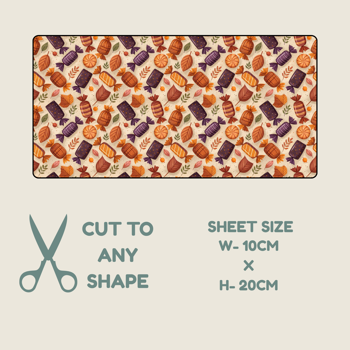 Autumn Sweets Tubie Tape | Hypoallergenic