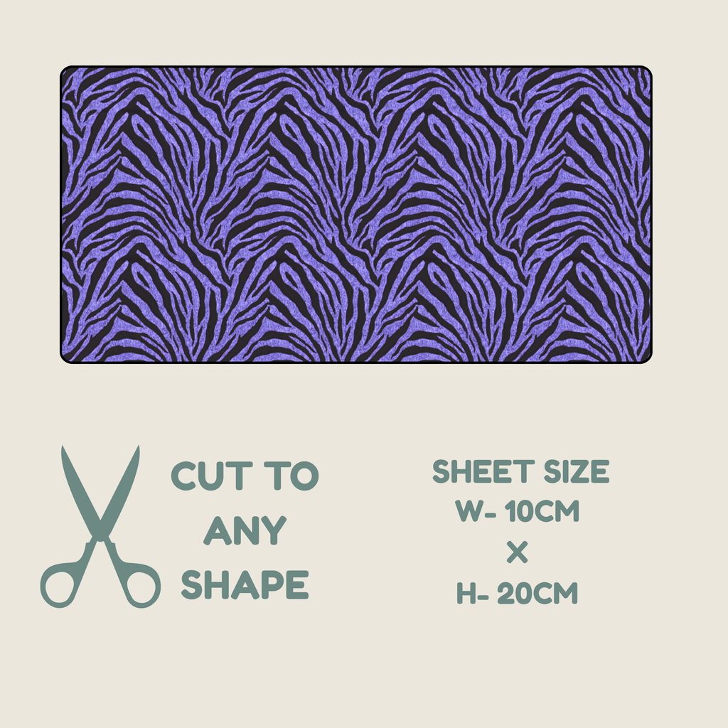 Purple Animal Print Tubie Tape | Hypoallergenic