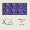 Purple Animal Print Tubie Tape | Hypoallergenic