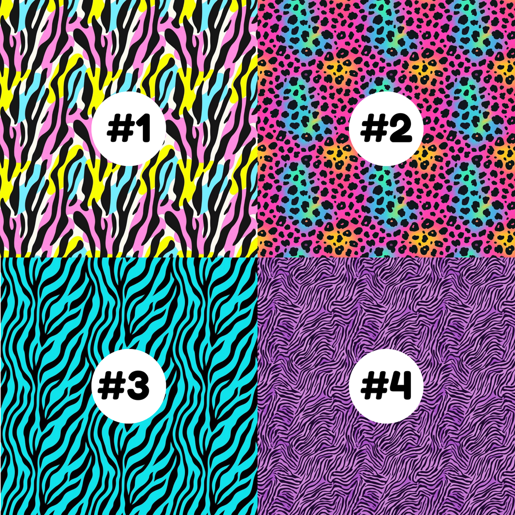 Hypoallergenic Tape-BRIGHT Animal Prints