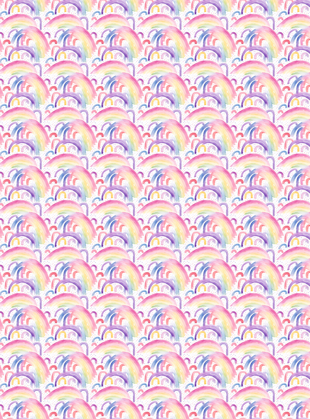 Rainbow Print Tubie Tape | Hypoallergenic