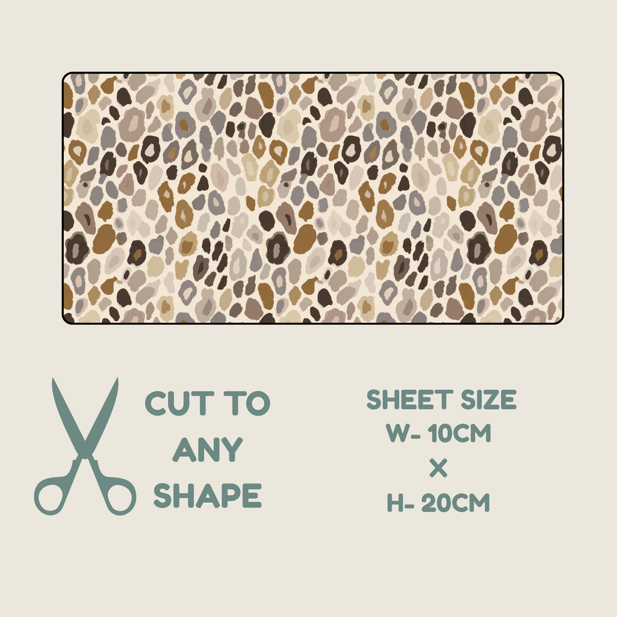 Animal Print Tubie Tape |  Hypoallergenic