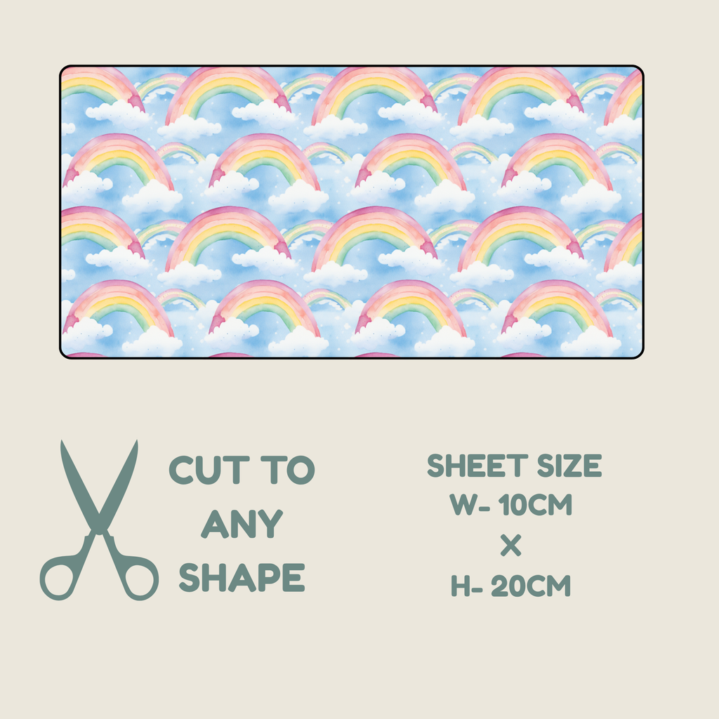 Rainbow Print Tubie Tape | Hypoallergenic