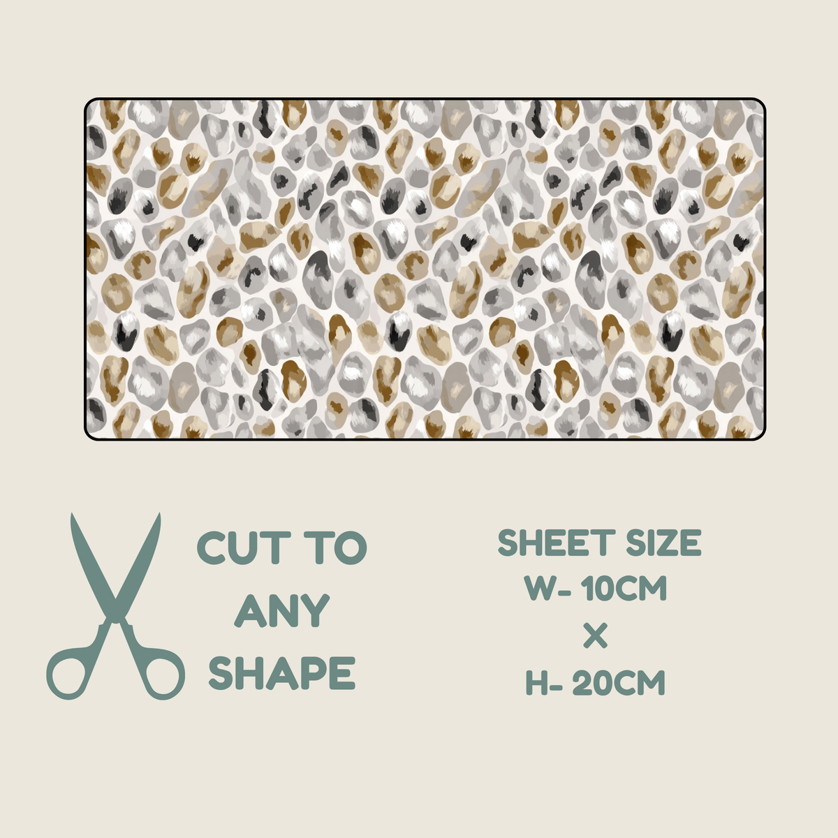 Animal Print Tubie Tape |  Hypoallergenic