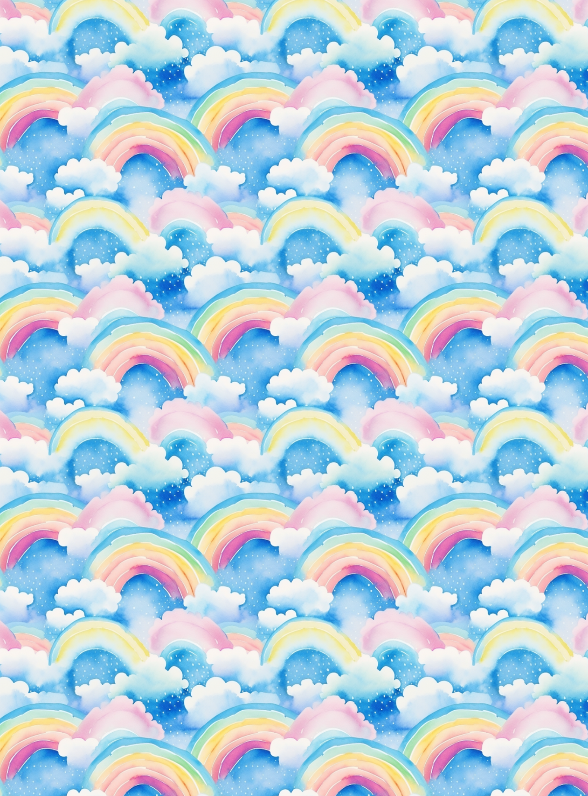 Rainbow Print Tubie Tape | Hypoallergenic