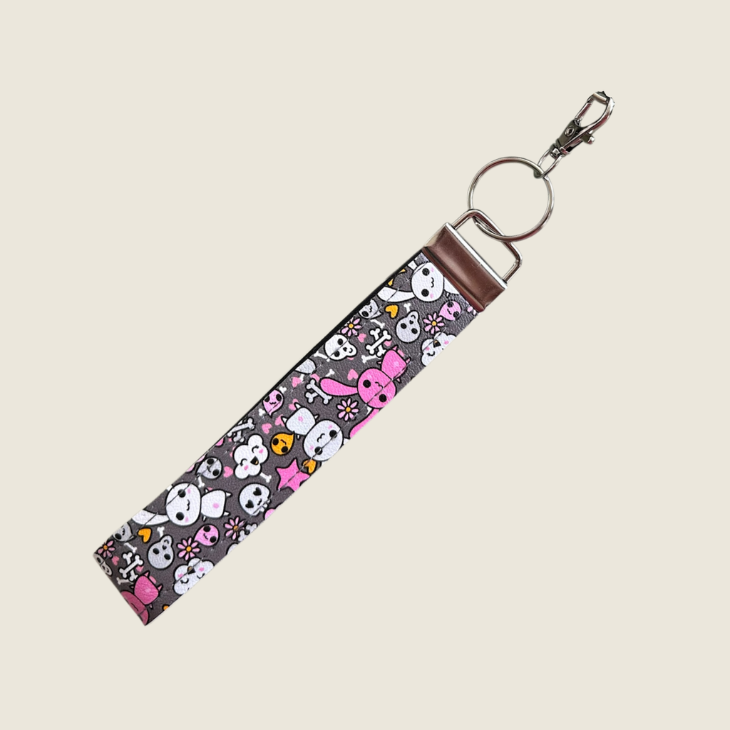 Bad Bunnies - Faux Leather Wrist Strap For walking Sticks & Canes