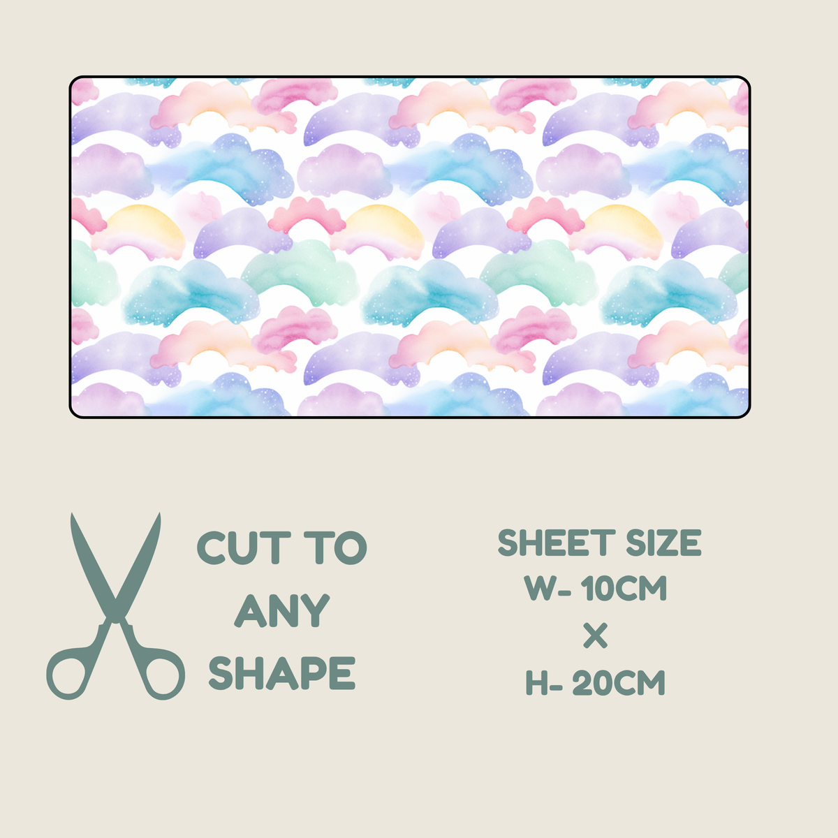 Rainbow Print Tubie Tape | Hypoallergenic