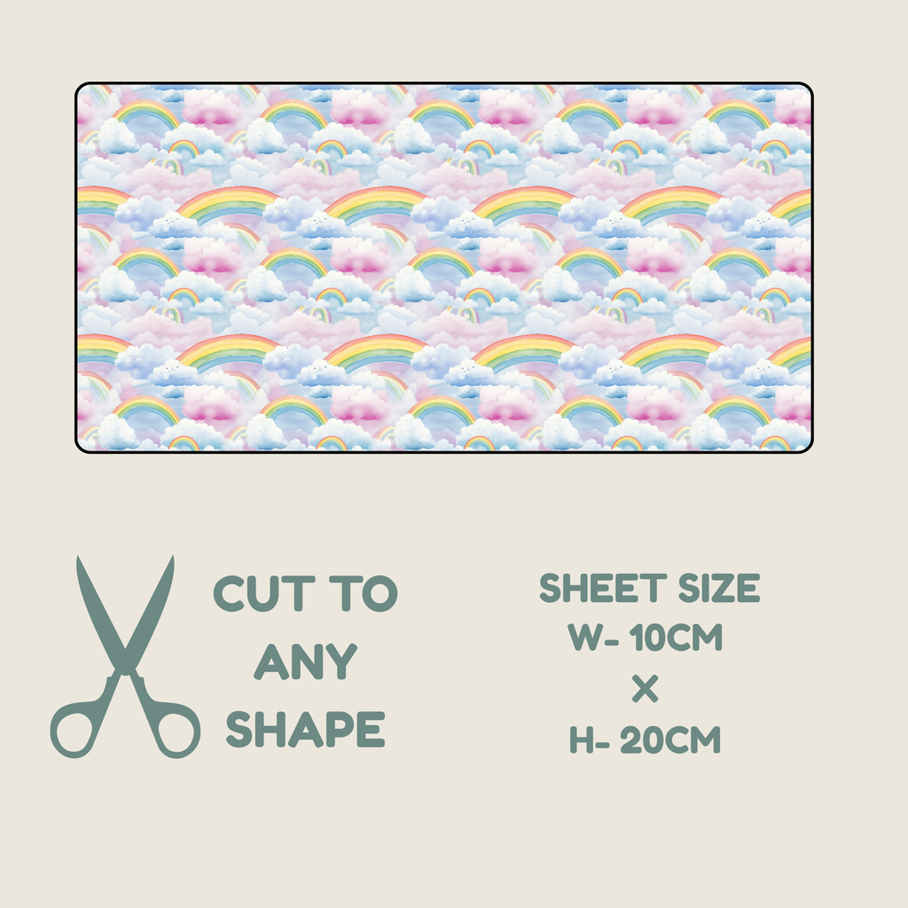 Rainbow Print Tubie Tape | Hypoallergenic