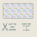 Rainbow Print Tubie Tape | Hypoallergenic