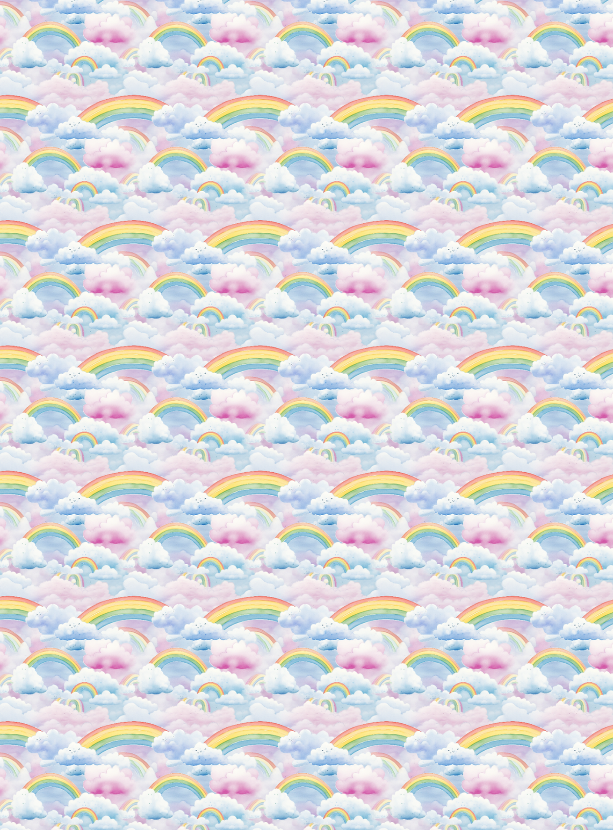 Rainbow Print Tubie Tape | Hypoallergenic
