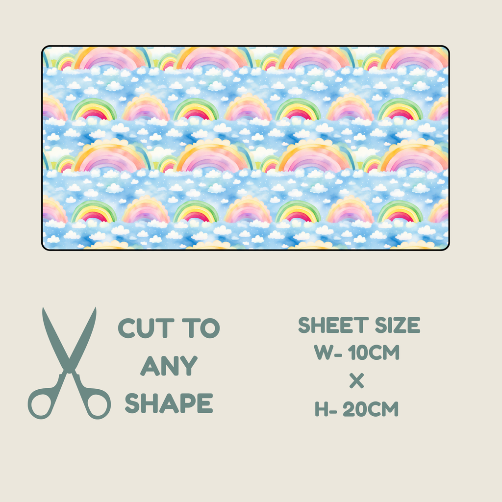 Rainbow Print Tubie Tape | Hypoallergenic