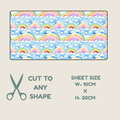 Rainbow Print Tubie Tape | Hypoallergenic