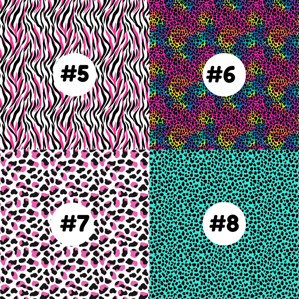 Hypoallergenic Tape-BRIGHT Animal Prints