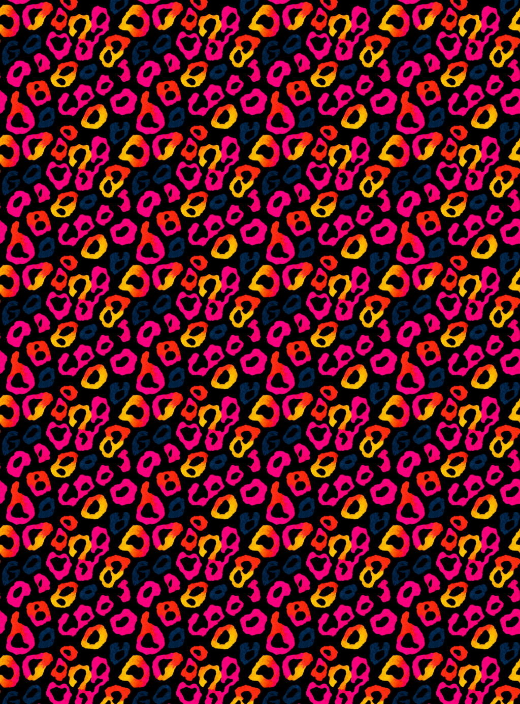 Neon Animal Print Tubie Tape | Hypoallergenic