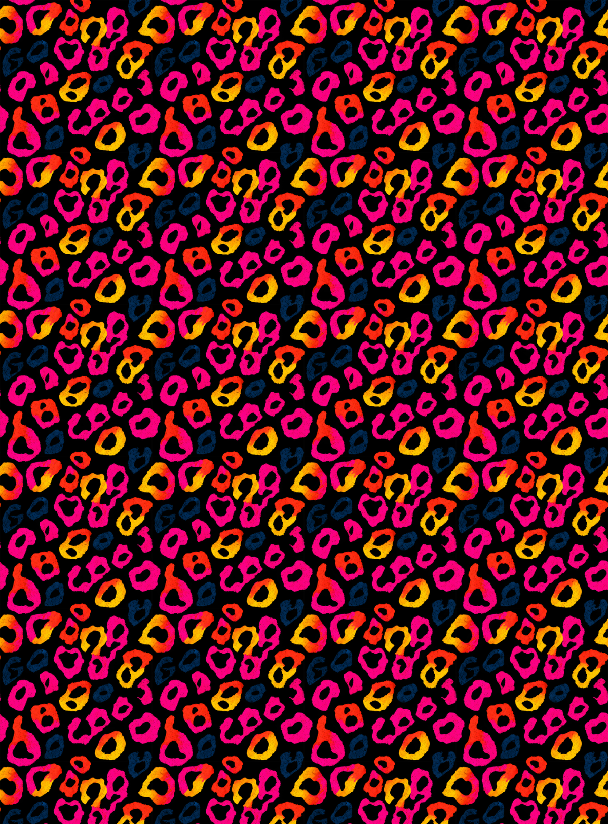 Neon Animal Print Tubie Tape | Hypoallergenic
