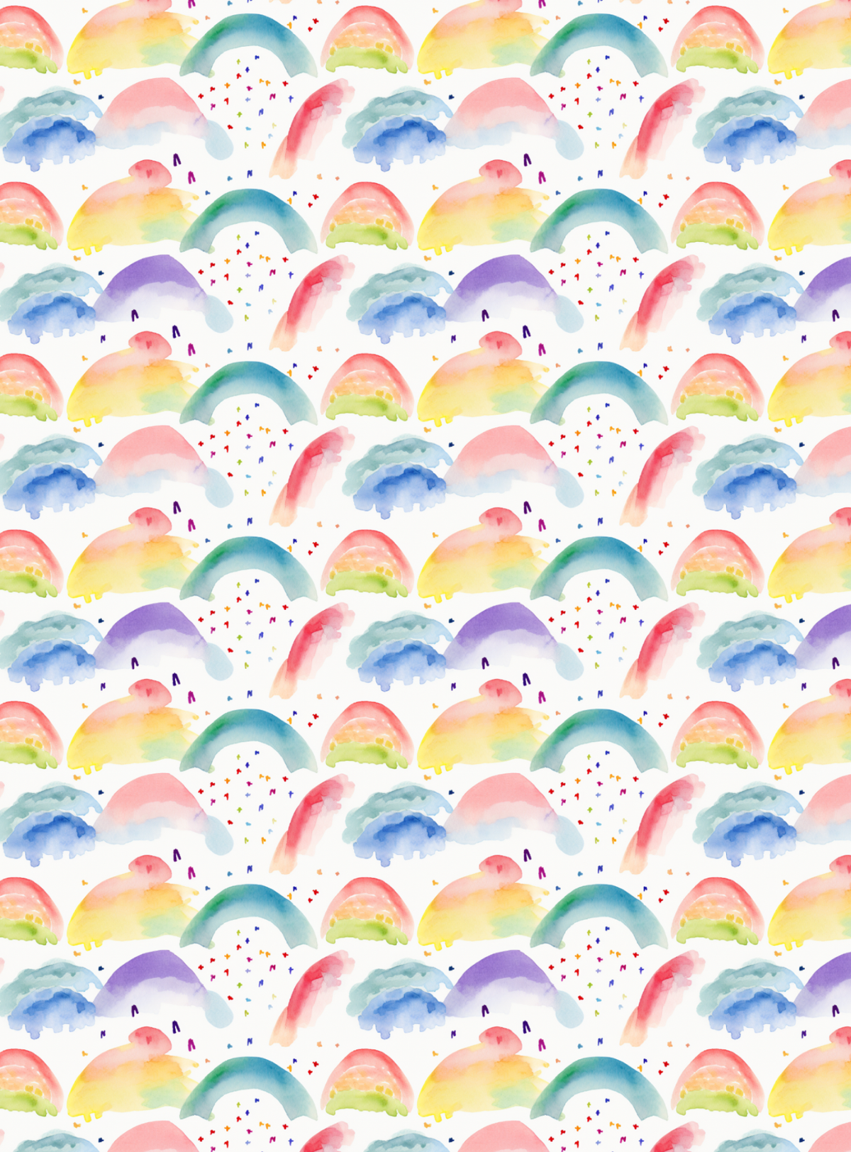 Rainbow Print Tubie Tape | Hypoallergenic