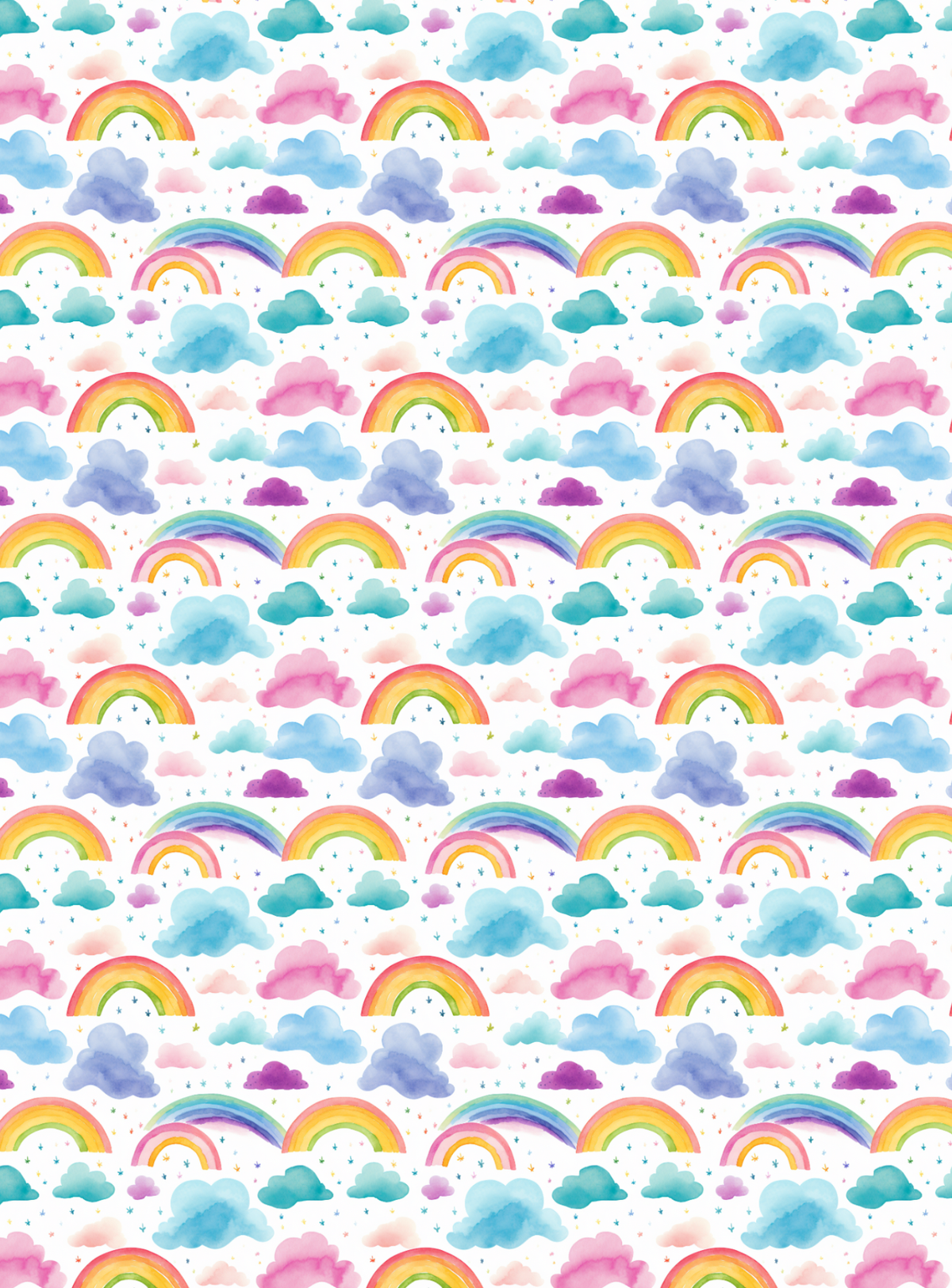 Rainbow Print Tubie Tape | Hypoallergenic