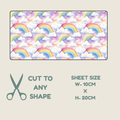 Rainbow Print Tubie Tape | Hypoallergenic