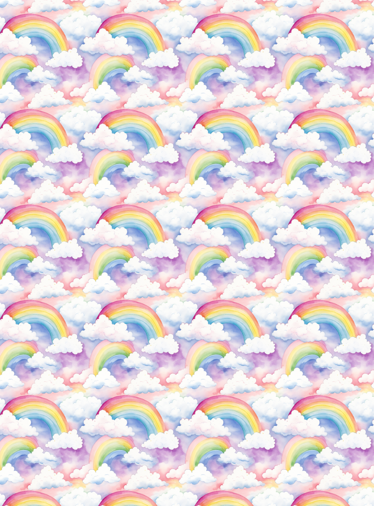 Rainbow Print Tubie Tape | Hypoallergenic