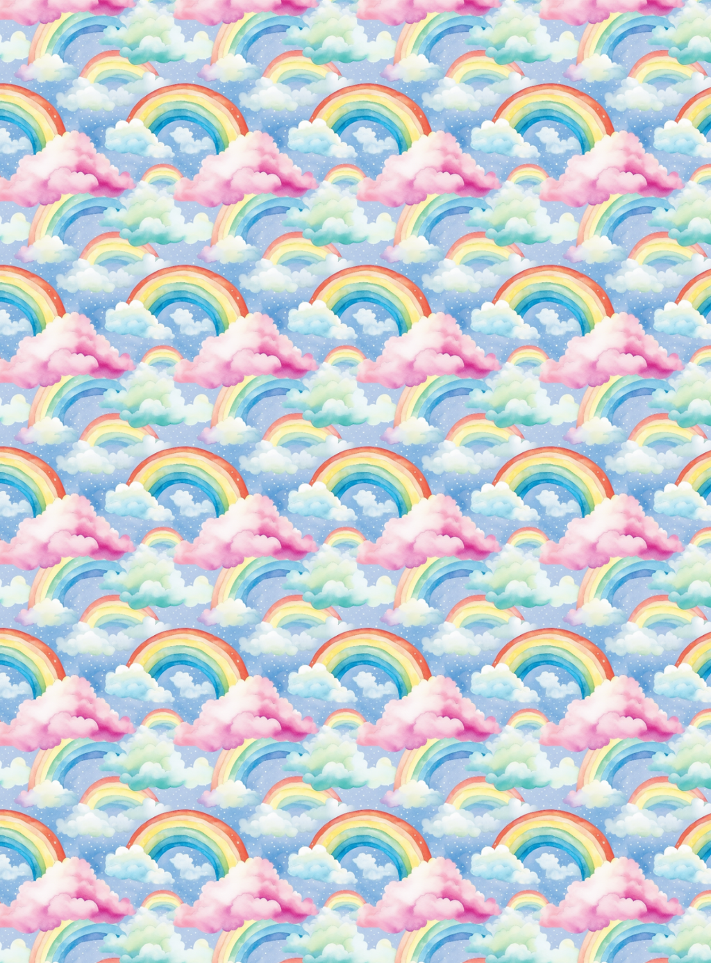 Rainbow Print Tubie Tape | Hypoallergenic