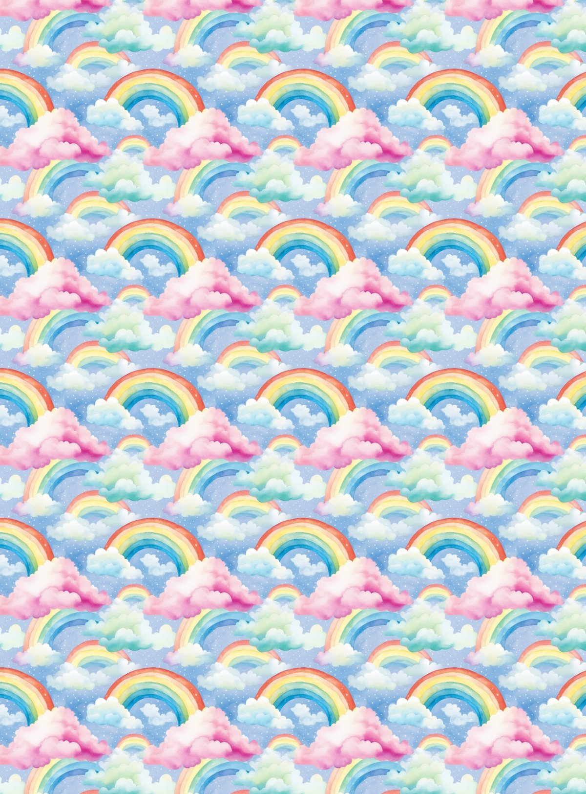 Rainbow Print Tubie Tape | Hypoallergenic