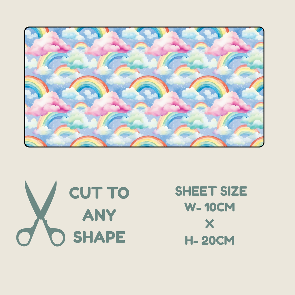 Rainbow Print Tubie Tape | Hypoallergenic