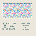 Rainbow Print Tubie Tape | Hypoallergenic